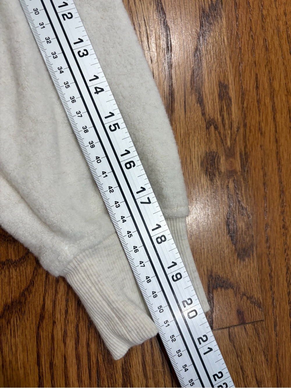 aerie So Soft Cream Half-Zip Fleece Pullover (XS) - Picture 9 of 10